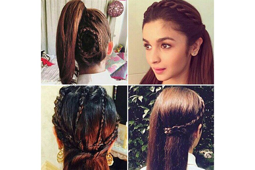 Everyday Hairstyle Inspired By Alia Bhatt|college | office |Alia Bhatt  |shagun diamond makeup | Everyday hairstyles, Alia bhatt hairstyles,  Hairstyle