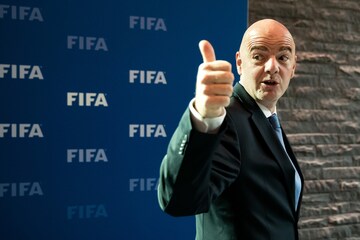 Infantino waved in for second term as FIFA president