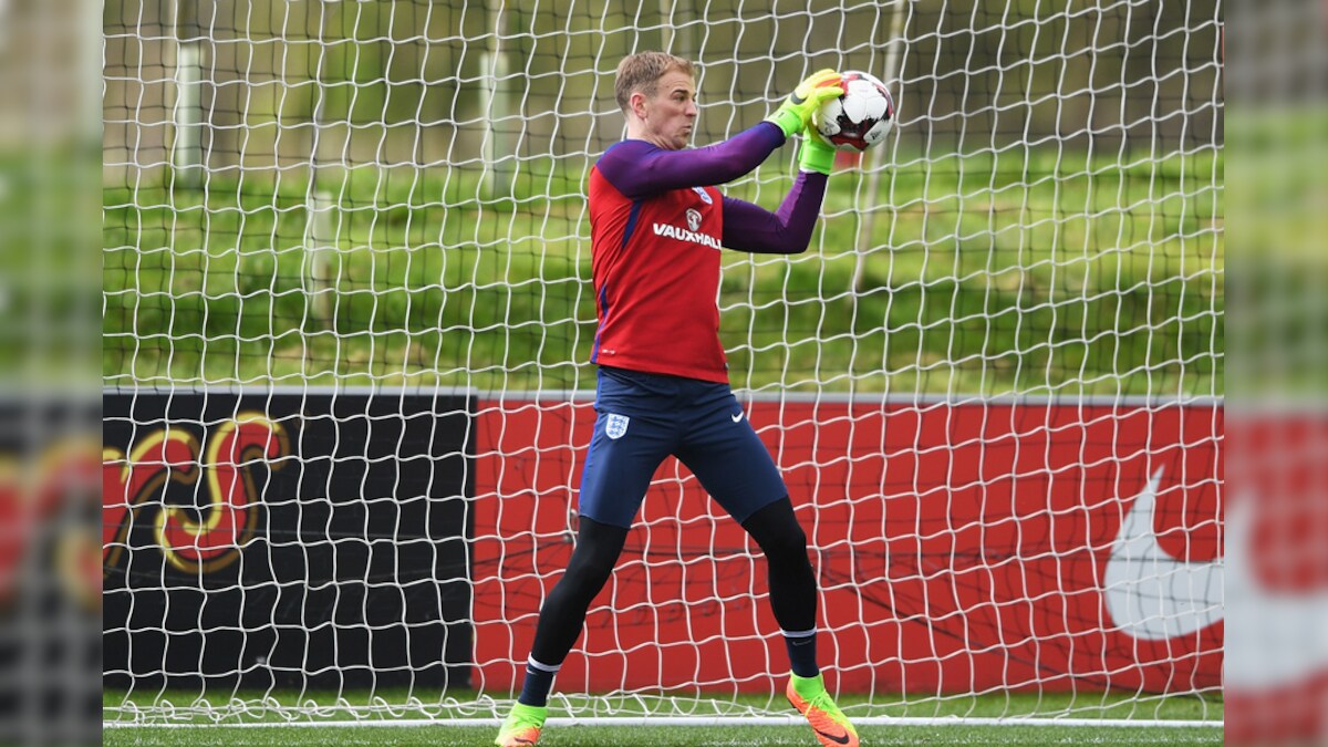 England Goalkeeper Hart Gives Thumbs Up to Newlook England