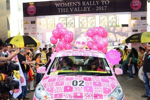 Over 800 Women Compete in Mumbai Rally ahead of International Women's Day