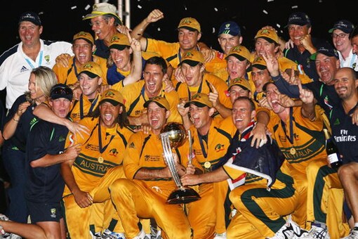 File image of Australian cricket team celebrating after lifting the 2007 World Cup title. (Getty Images)