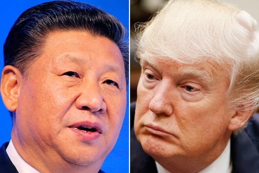 File photos of Chinese President Xi Jinping and US President Donald Trump. (AP)