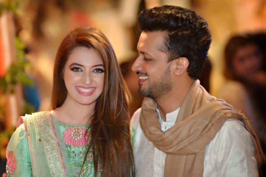 atif aslam wife photo