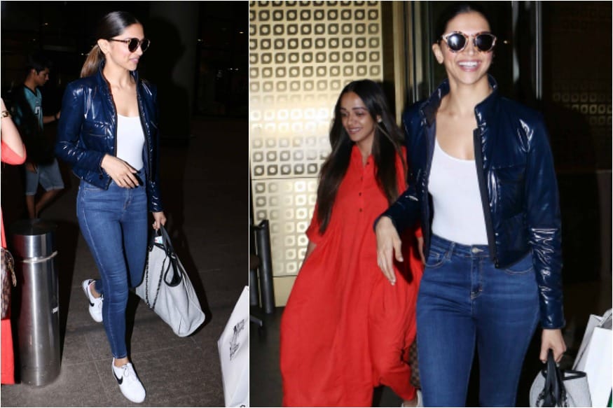 Deepika Padukone's airport looks are giving us major travel-style goals  :::MissKyra