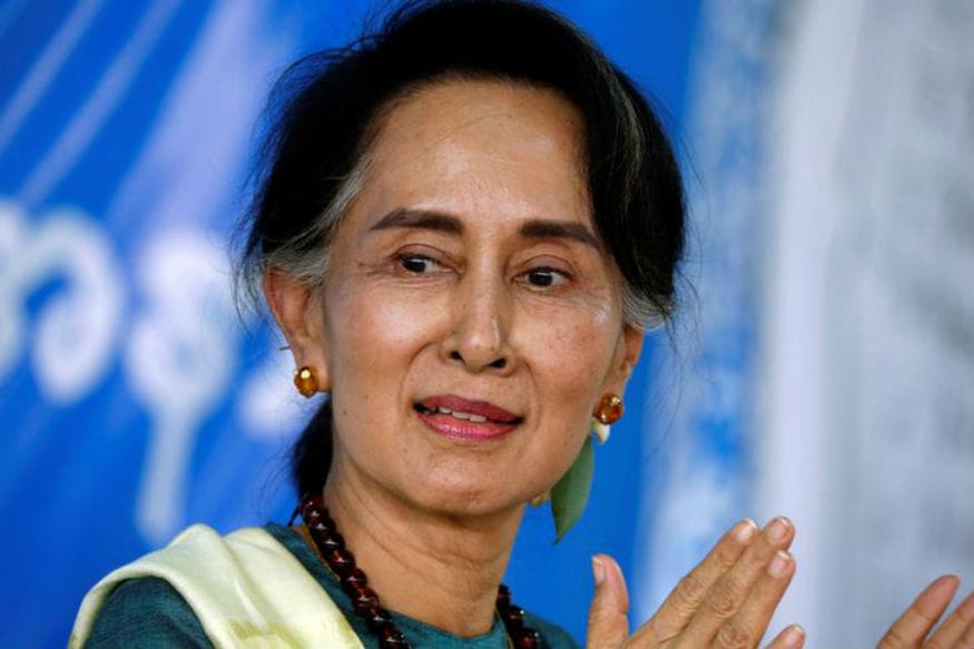 Myanmar's Suu Kyi Defends Jailing of Two Reuters Journalists