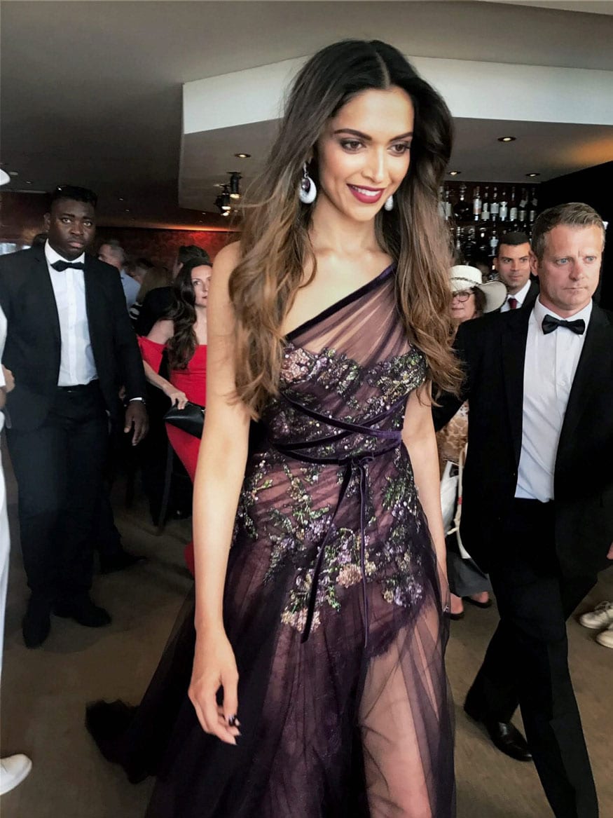 deepika padukone cannes 2018 dress