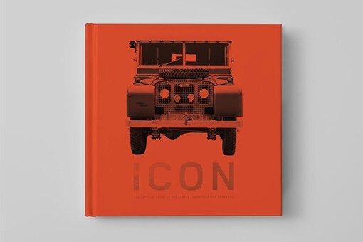 Front cover artwork for 'Icon: The Definitive Book of the Series Land Rover and Defender'. (Photo: AFP Relaxnews)