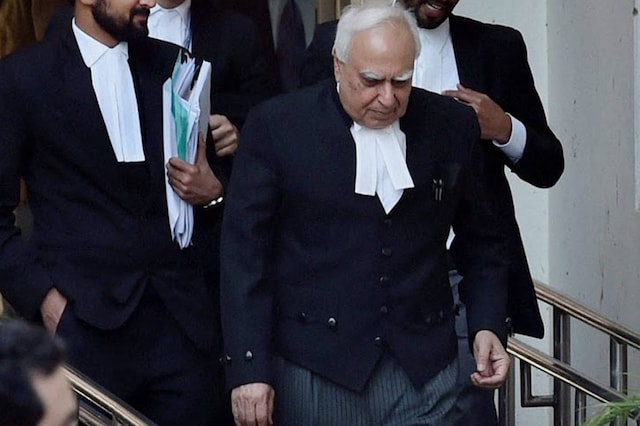 Senior Congress leader and lawyer Kapil Sibal. (File photo: PTI)