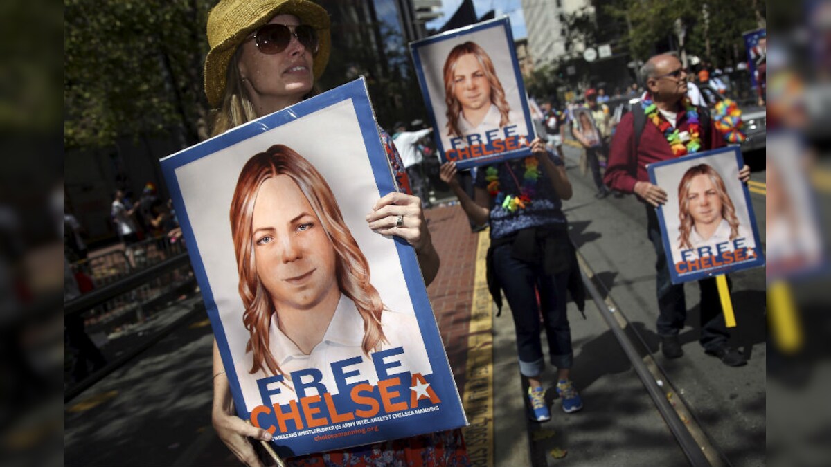 First Steps Of Freedom Tweets Chelsea Manning After Stepping Out Of Jail News18 