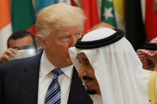 In this May 21, 2017, file photo, US President Donald Trump and Saudi Arabia's King Salman bin Abdulaziz Al Saud (right) attend the Arab Islamic American Summit in Riyadh. (Photo: Reuters/Jonathan Ernst) In this May 21, 2017, file photo, US President Donald Trump and Saudi Arabia's King Salman bin Abdulaziz Al Saud (right) attend the Arab Islamic American Summit in Riyadh. (Photo: Reuters/Jonathan Ernst)