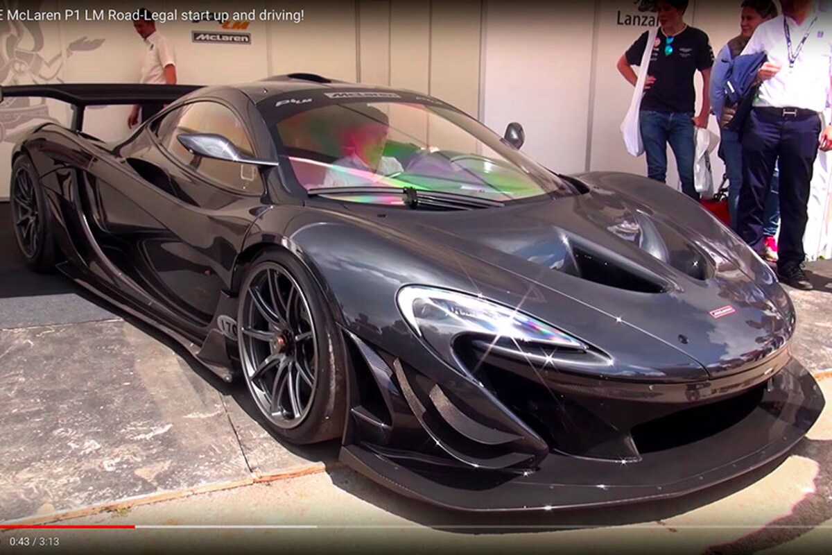 Video Mclaren P1 Lm Smashes The Nurburgring Lap Record