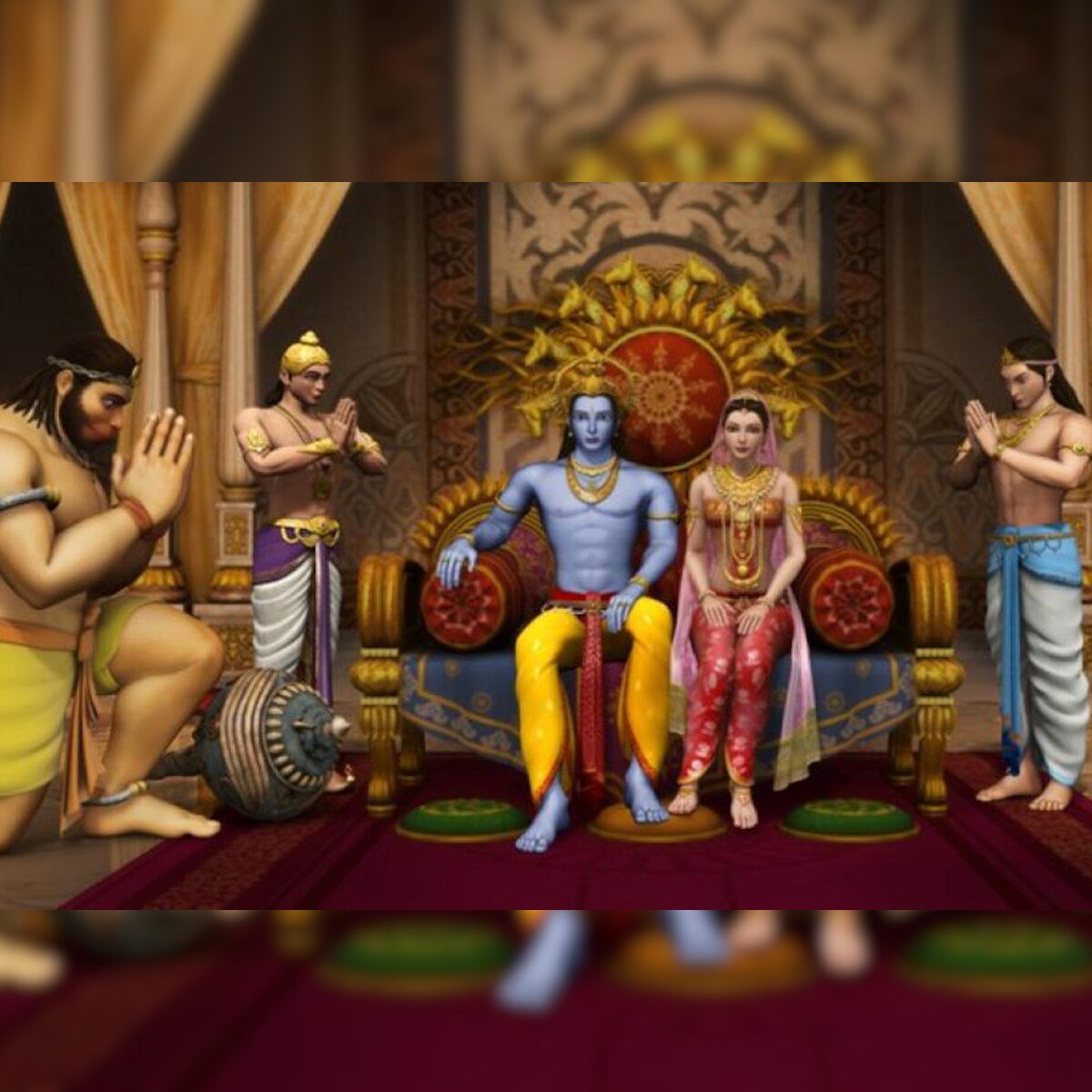 Paintings Narrating Tales from Ramayana to be Exhibited at New York Museum Paintings Narrating Tales from Ramayana to be Exhibited at New York Museum