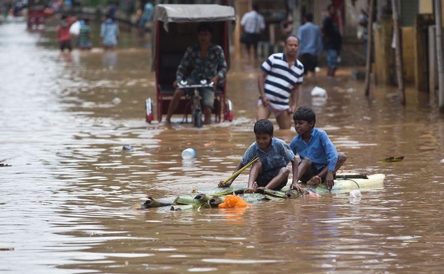 Heavy Rainfall Triggers Flash Flood In Guwahati - News18