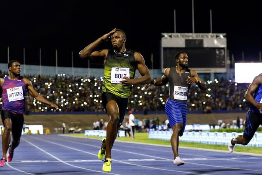 Usain Bolt Wins Last 100 Metres Sprint on Home Turf - News18