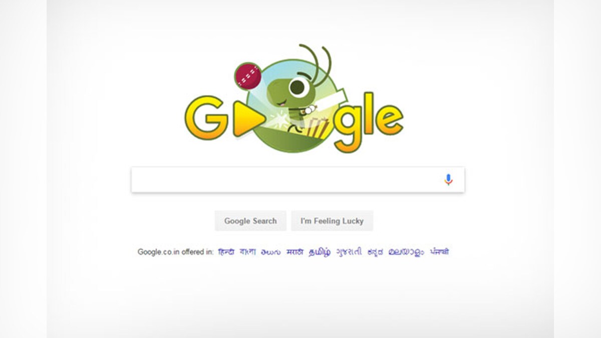 Google Doodle Marks The Start of Champions Trophy 2017 - News18