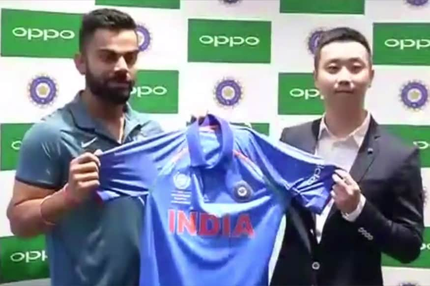 Kohli & Boys Handed New Jerseys Ahead of India-Pakistan Clash