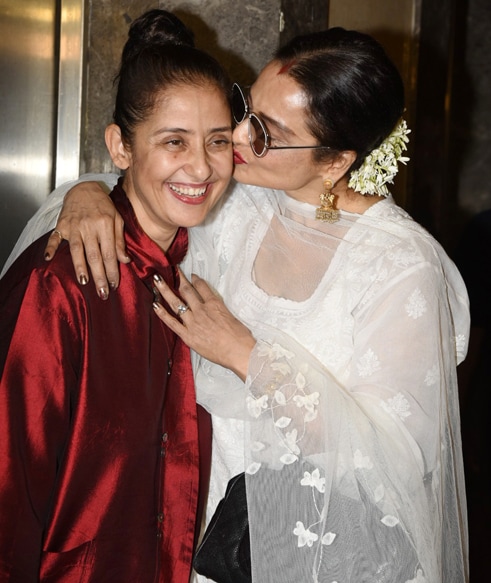 Image result for rekha kissing actress