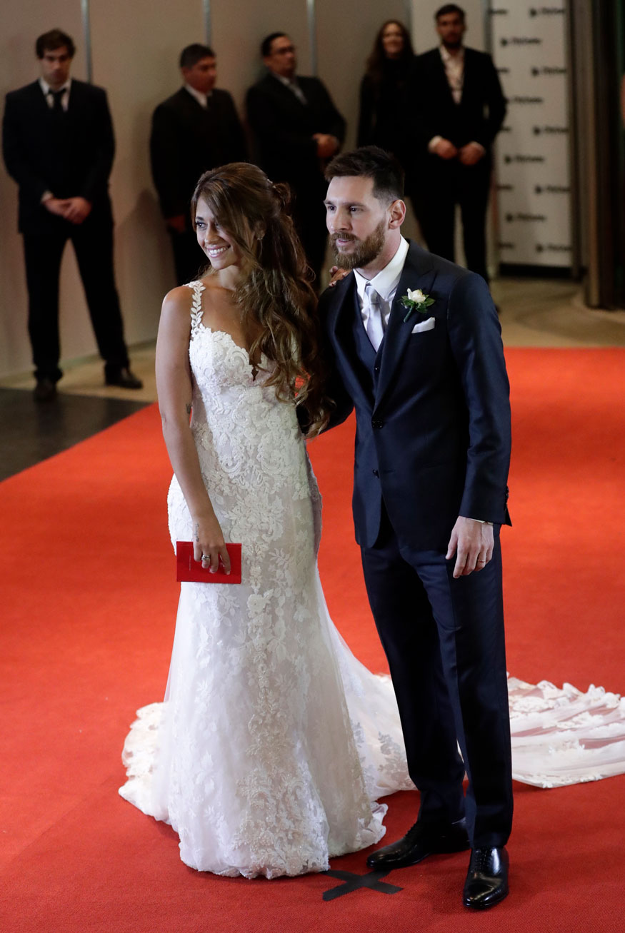 Lionel Messi and Antonella Roccuzzo's wedding ceremony - Photogallery