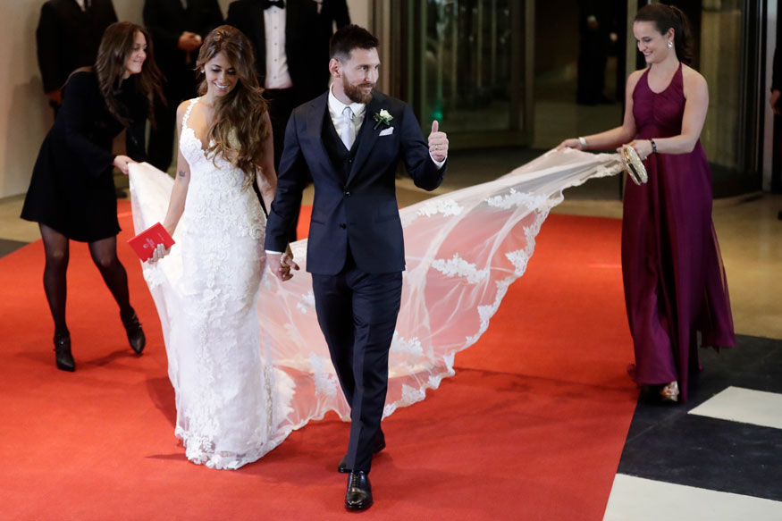Lionel Messi And Antonella Roccuzzo S Wedding Ceremony Photogallery