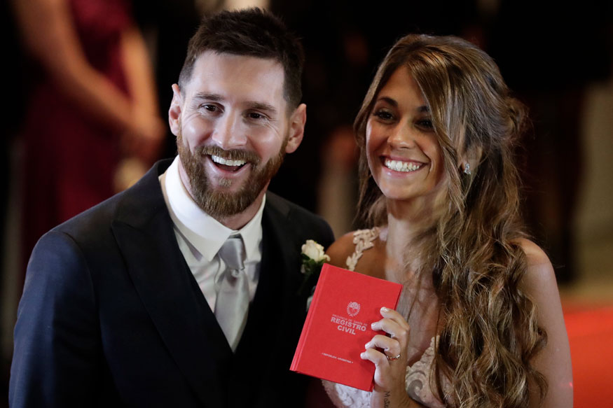 Lionel Messi And Antonella Roccuzzos Wedding Ceremony 