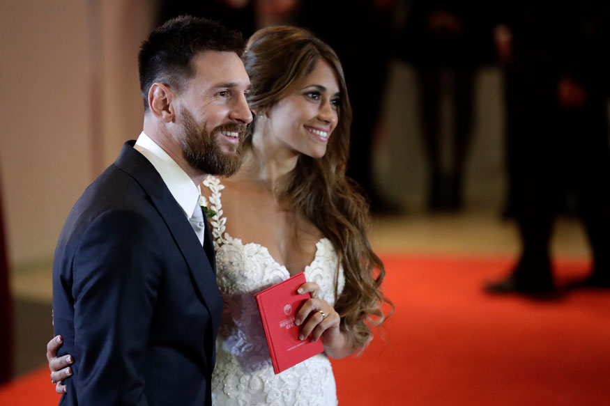 Lionel Messi and Antonella Roccuzzo's wedding ceremony - Photogallery