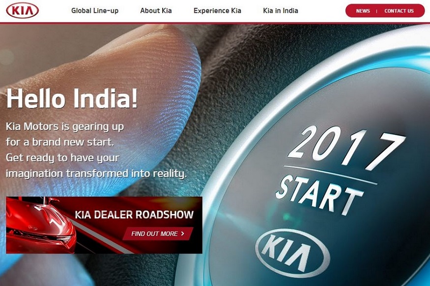  Kia Motors lanza sitio web en India e invita a posibles distribuidores