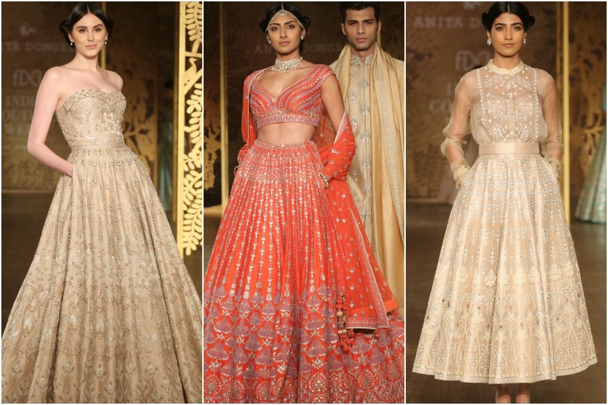 (Photo: Designer Anita Dongre's Winter '17 showcased at ICW 2017)