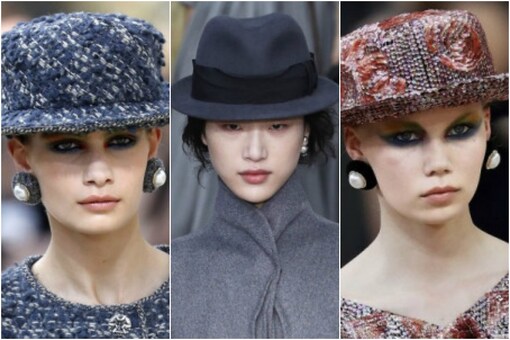 Strong Hats And Slender Belts; Accessories Spotted At Chanel And Dior's Fall 17-18 Show In Paris Strong Hats And Slender Belts; Accessories Spotted At Chanel And Dior's Fall 17-18 Show In Paris