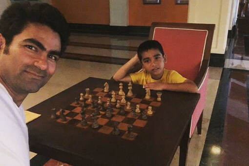 The photo posted by former Indian cricketer Mohammad Kaif on Facebook.