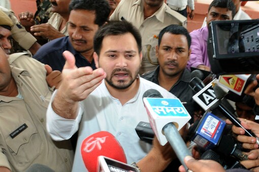 File photo of RJD leader Tejashwi Yadav.
