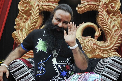 File photo of Dera Sacha Sauda chief Gurmeet Ram Rahim Singh. (Getty Images)