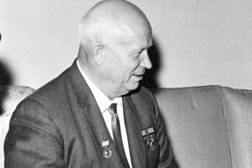 File photo of Soviet leader Nikita Khrushchev.