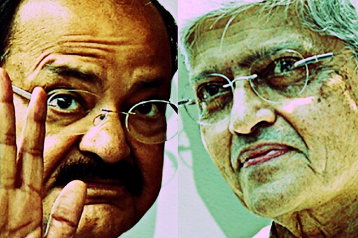 NDA candidate Venkaiah Naidu holds the numerical advantage over opposition nominee Gopalkrishna Gandhi. (Network18 Creatives)