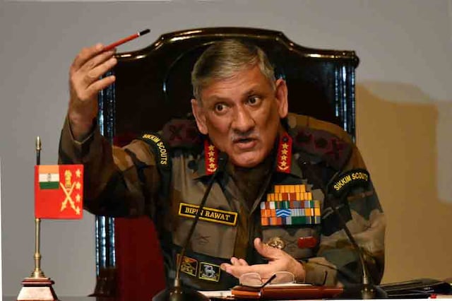File photo of Army Chief General Bipin Rawat. (Getty Images)