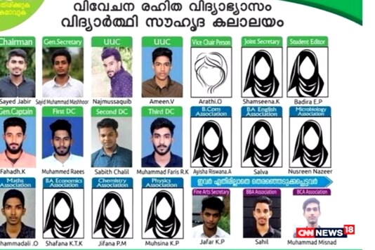 Women Candidates Lose Face In Kerala College Election Poster