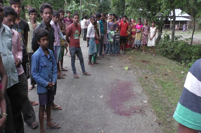 Angry villagers lynched the two men after they were unable to explain why they were roaming there at odd hours. (Photo: News18) 
