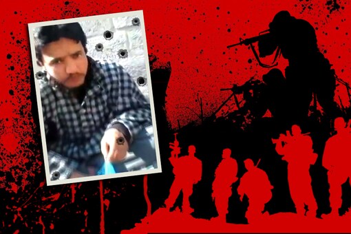 Abu Dujana death is being viewed as the one of the biggest success stories for security forces this year. (Network18 creatives)