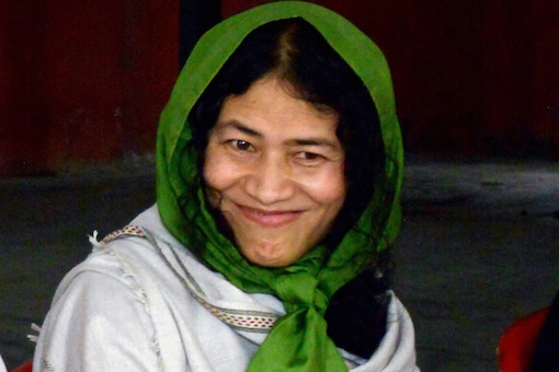 File photo of Manipur civil rights activist Irom Sharmila.