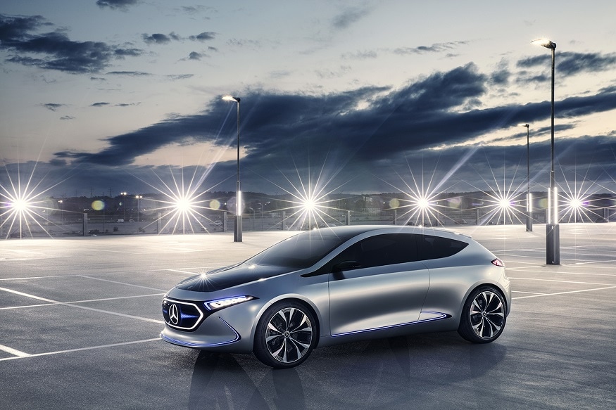 EQA concept car by Mercedes-Benz. (Image: Mercedes-Benz)