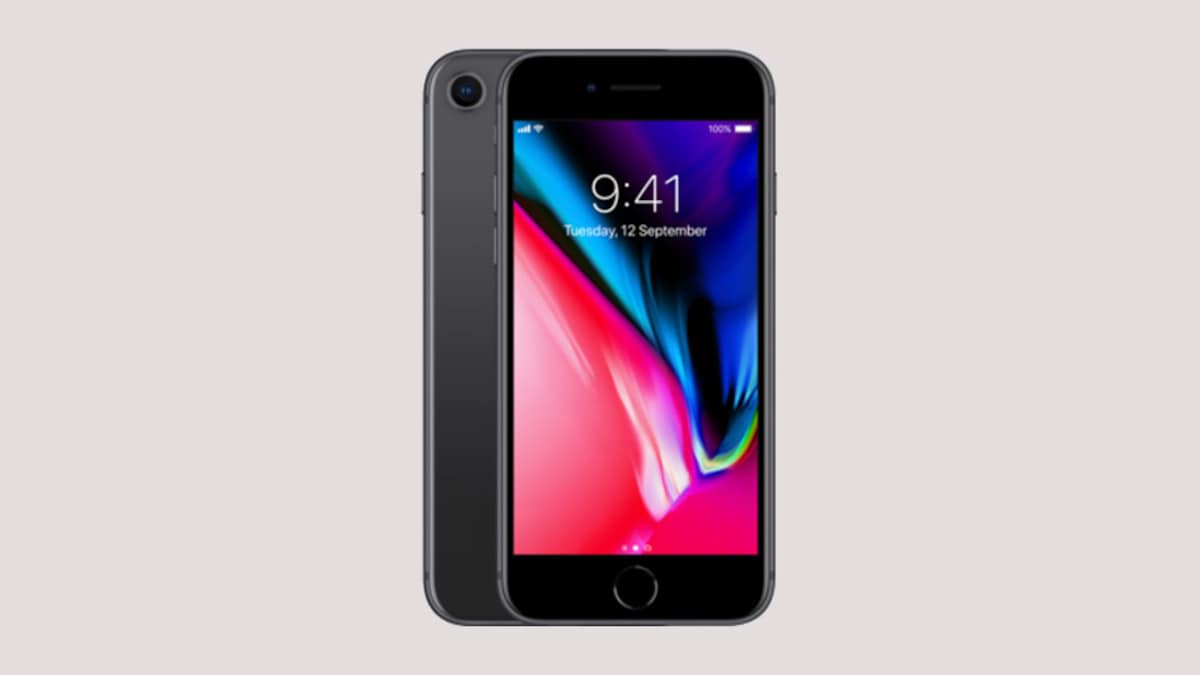 Apple 8 space gray