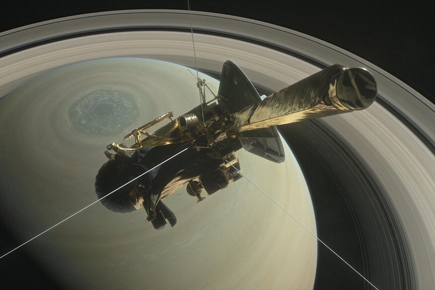 NASA Cassini Spacecraft To Take Final Death Dive Into Saturn Today - News18