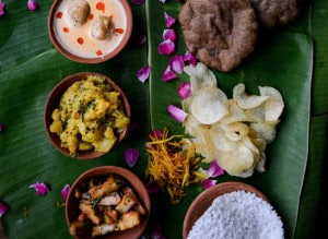Part of the Navratri Thali (Image courtesy: Too Indian)