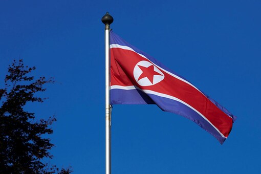North Korea flag. (Reuters)
