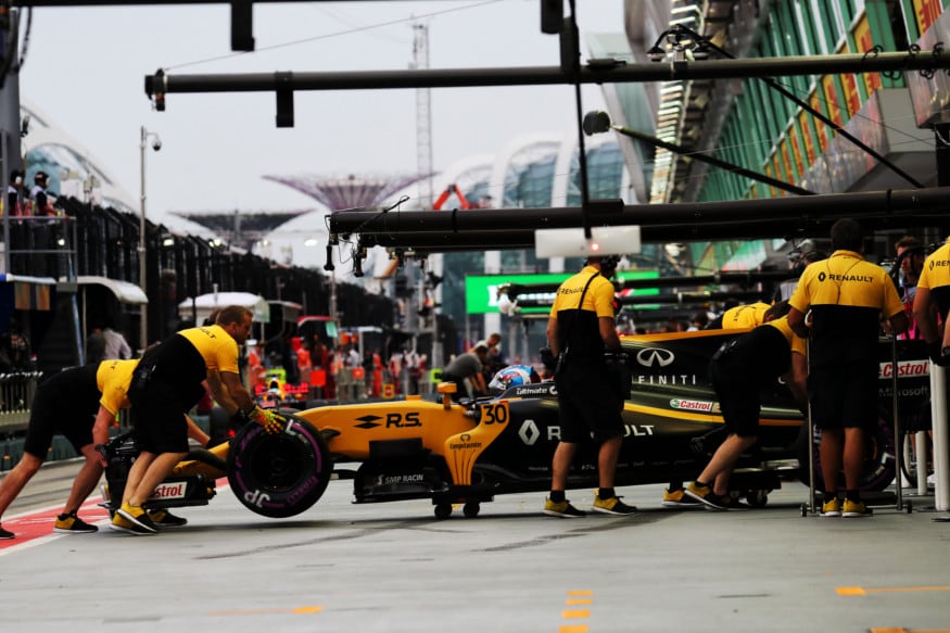 Singapore Grand Prix Formula 1 pitt