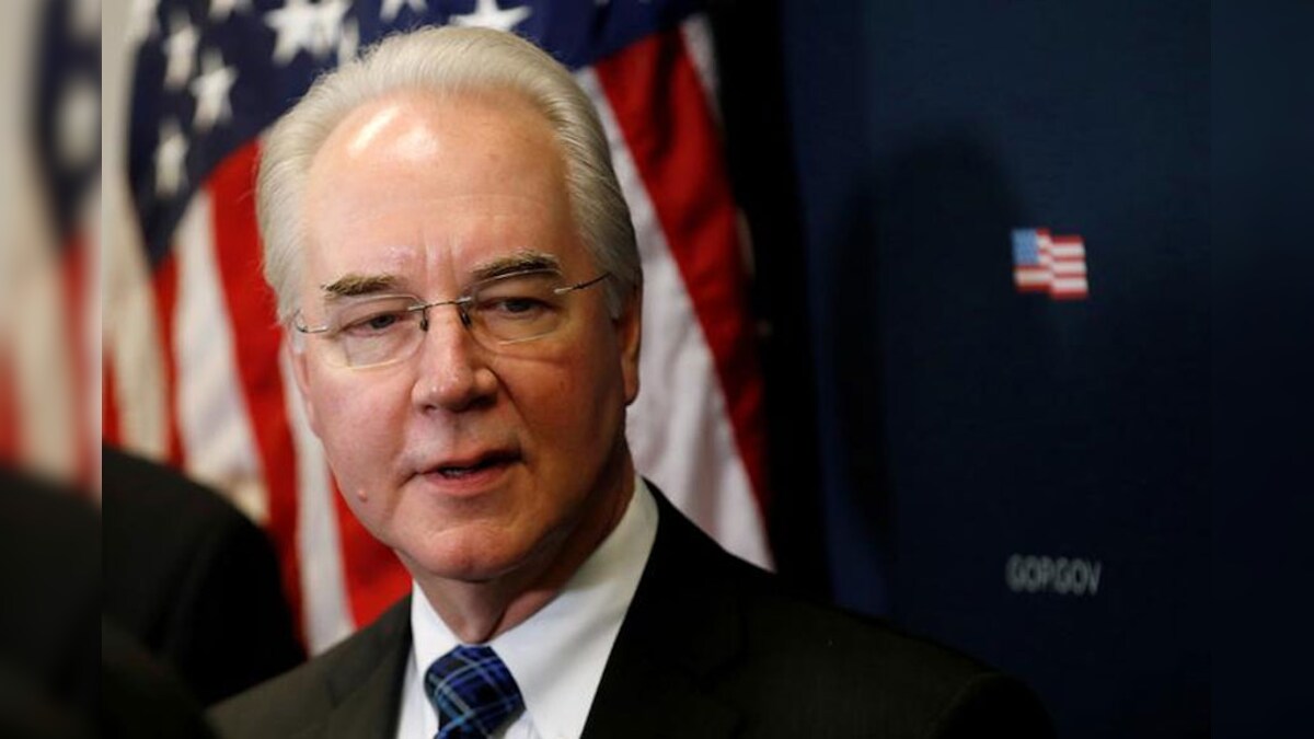 Trump's Health Secretary Tom Price Forced Out Over Private Plane Scandal