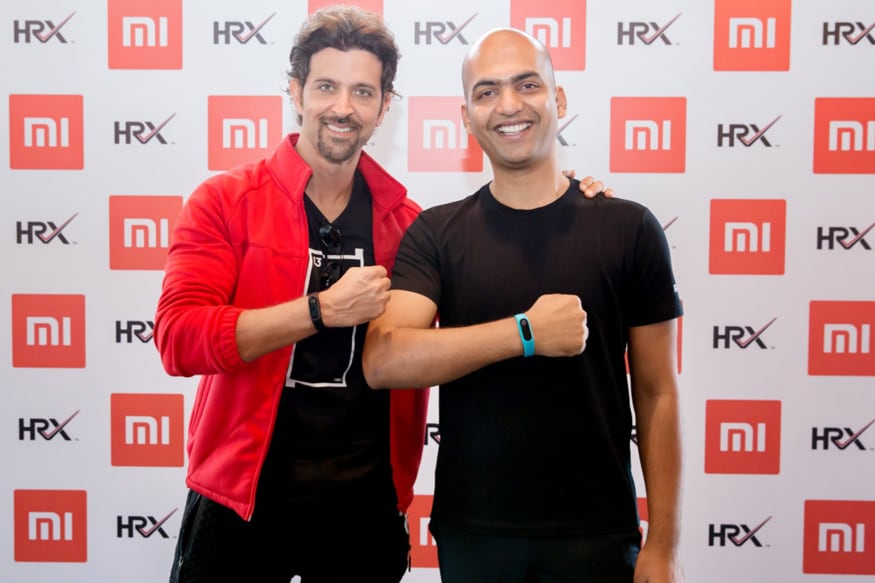 Fitness band store mi hrx