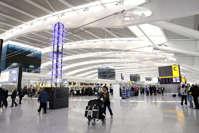 File photo of London's Heathrow airport. 
