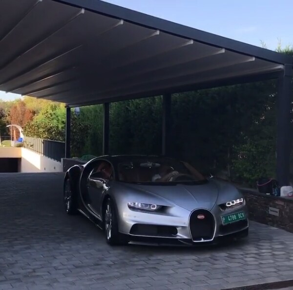 ronaldo bugatti chiron