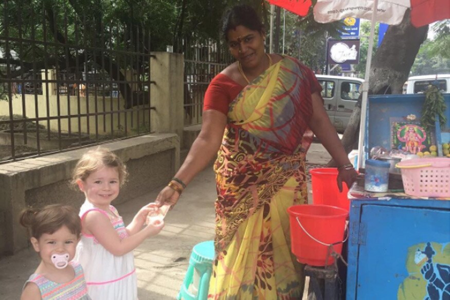 David Warner's Daughters Find the Best Way to Beat the Heat