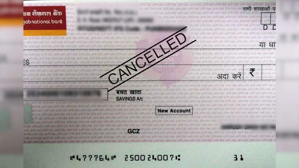 Issuing a Cancelled Cheque Know the Uses, Procedure & Caution News18